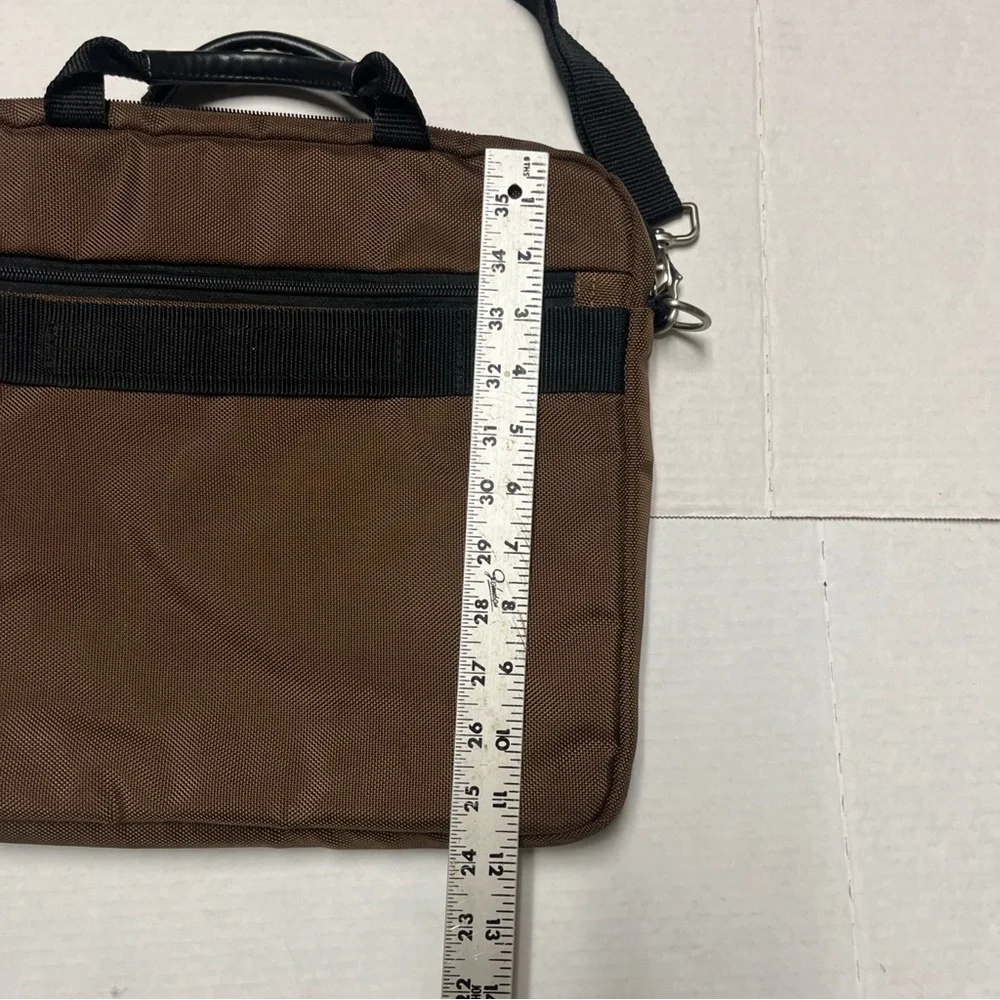 Samsonite Tan Laptop Bag with Black Accents